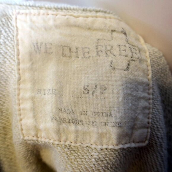 We the Free People Patriotic Eagle Short Sleeve Sweatshirt Top Women's Small - Picture 4 of 4